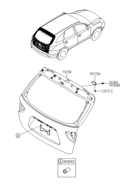 737003J050-PANEL ASSY-TAIL GATE