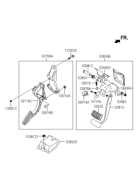 327002B110-PEDAL ASSY-ACCELERATOR