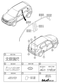 86340C9000-EMBLEM-4WD