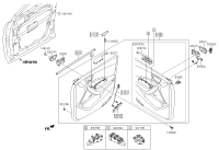 82308B8310VYN-PANEL ASSY-FRONT DOOR TRIM,RH