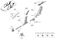 85810BU000NNB-TRIM ASSY-FR PILLAR LH