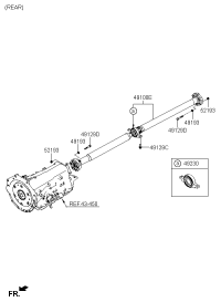 49100B1300-SHAFT ASSY-PROPELLER