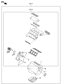 209103CA04-GASKET KIT-ENGINE OVERHAUL