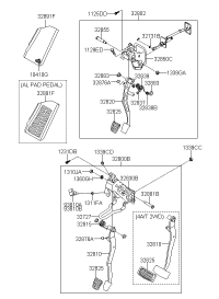 328912H2009Y-FOOT REST