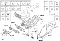 84120C9000-PAD ASSY-ISOLATION DASH PANEL