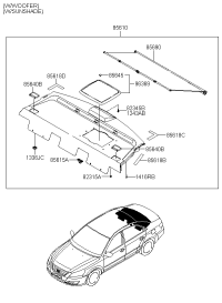 856100R400HZ-TRIM ASSY-PACKAGE TRAY