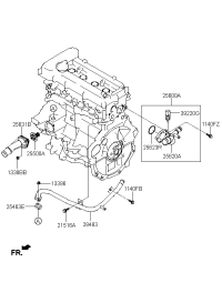 2546003810-HOSE-WATER RETURN,HEATER