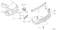 850225R60H-BUMPER-RR