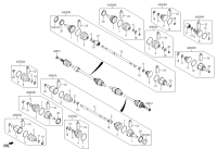 49501F9210-SHAFT ASSY-DRIVE,RH
