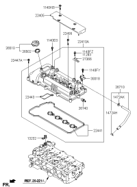 2241003100-COVER ASSY-ROCKER