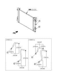 25420F9200-HOSE-OIL COOLER