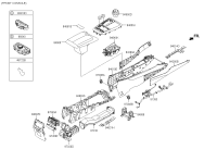 846603N810RY-ARMRESTASSYCONSOLE