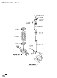 553113N705-SHOCK ABSORBER ASSY-REAR