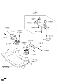 218123N520-INSULATOR-HYDRAULIC RH