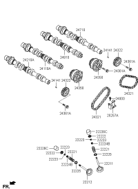 0K55112111-VALVE, INTAKE