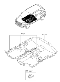 84260C9000NNB-CARPET ASSY-FLOOR