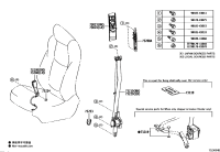732000G020-ADJUSTER ASSY, FRONT SHOULDER BELT ANCHOR