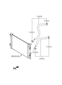 25420C9000-HOSE-OIL COOLER