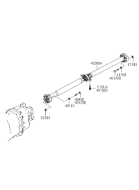 493002M460-SHAFT ASSY-PROPELLER