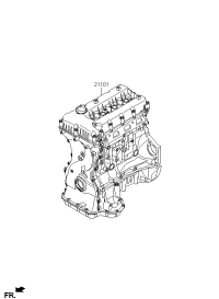 116QT2CA12-ENGINE ASSY-SUB