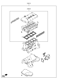 209102CA01-GASKET KIT-ENGINE OVERHAUL
