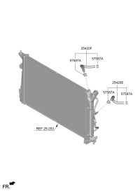 25420R9000-HOSE-OIL COOLER