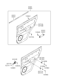 83350H1000-W/STRIP-RR DR BELT I/S LH