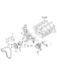 2510039802-PUMP ASSY-COOLENT