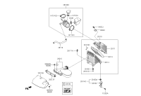 282102W100-DUCT ASSY-AIR