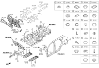 841202W001-PAD ASSY-ISOLATION DASH PANEL