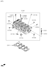 223112B600-GASKET-CYLINDER HEAD