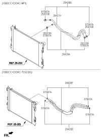 254202V700-HOSE-OIL COOLER