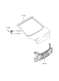737002C000-PANEL ASSY-TAIL GATE
