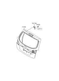 737002B100-PANEL ASSY-TAIL GATE
