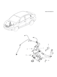 9011057-WIRE, ENGINE