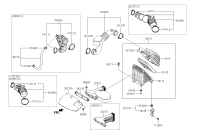 281304Z400-HOSEASSY-AIRINTAKE
