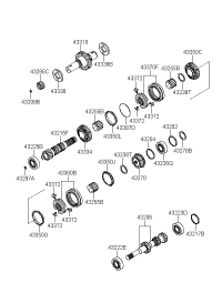 4321524330-SHAFT-OUTPUT,1ST