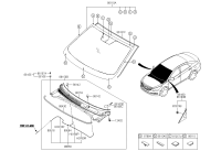 86190B3100-Garnish assy-delta rh