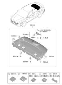92700BU000-LAMP ASSY-HMS