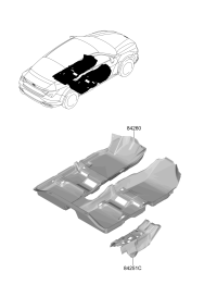 84260BU000NNB-CARPET ASSY-FLOOR