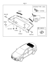 85610F0200TRY-TRIM ASSY-PACKAGE TRAY