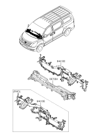 667004H400-PANEL ASSY-COWL COMPLETE