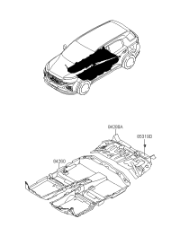 84265S6000TRY-CARPET ASSY-RR FLOOR