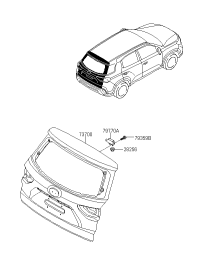 73700S6000-PANEL ASSY-TAIL GATE