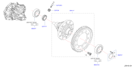 4021000Q0K-BEARING-DIFFERENTIAL SIDE