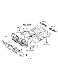 841463L000-INSULATOR-FENDER RH