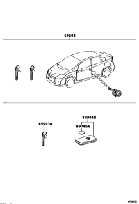 6900547140-CYLINDER SET, LOCK