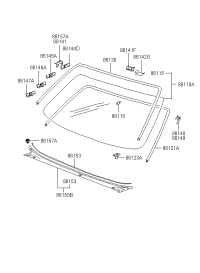 861103B520-GLASS ASSY-W/SHLD