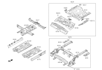 65110F9500-Panel assy-ctr flr lh