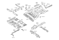 6561009000-Member assy-rr floor fr